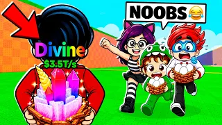 JUGAMOS ROBA UN HUEVO en ROBLOX y TENGO SUERTE MAXIMA INFINITA | Karim Juega