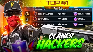 ME ENFRENTO A LOS TOP 1 DE CLANES DE LA REGION Y SON HACKER!!😱🔥 FREE FIRE