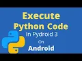 How to Install any Library Numpy Pandas Pydroid 3 IDE for Python 3