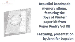 Handmade Memory Book by Jennifer Logsdon