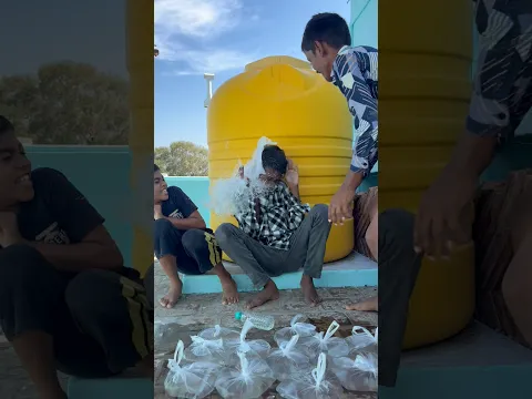 😅🤣water flip challenge😅😂