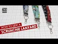 Easy Scrunchie Lanyard Tutorial Beginner Sewing Project You Can Sell