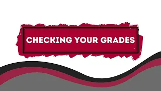 Checking Your Grades at CWU