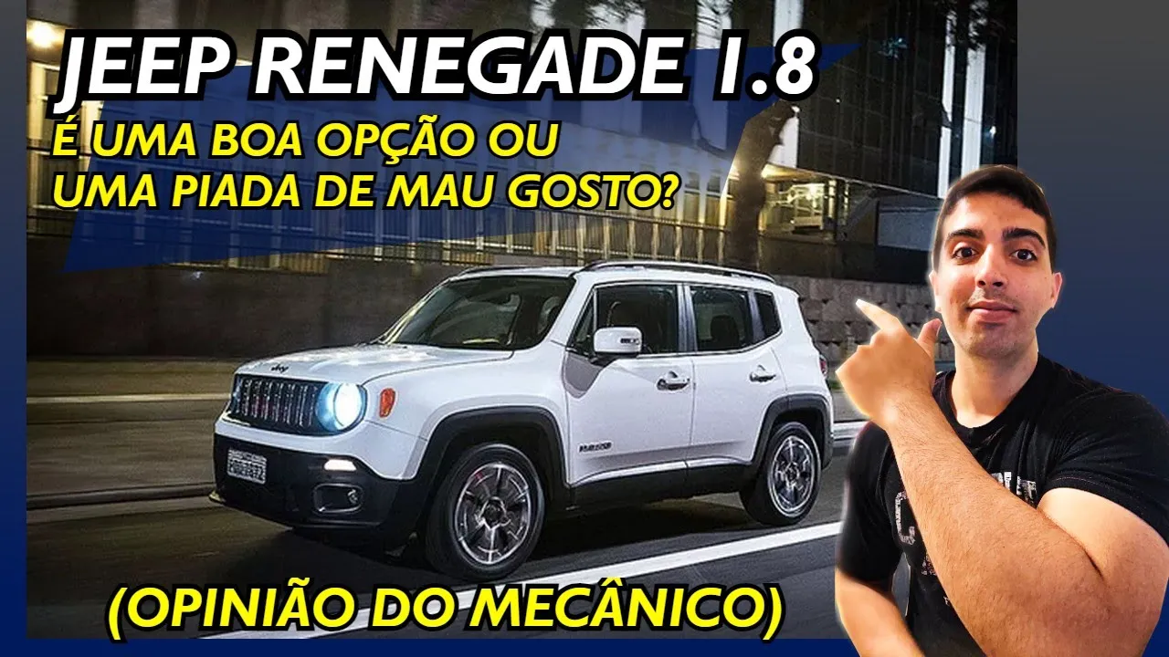JEEP RENEGADE 1.8 - vale a pena?