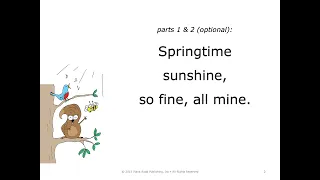 Springtime Sunshine - excerpt