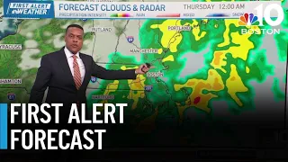 Gorgeous weather is ahead for Boston along with possible storms