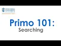 Primo 101 Searching