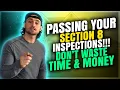 SECTION 8 PASSING INSPECTIONS