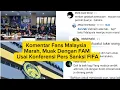 Download Lagu Komentar Fans Malaysia Marah dan Muak Dengan FAM Usai Konferensi Pers Sanksi FIFA