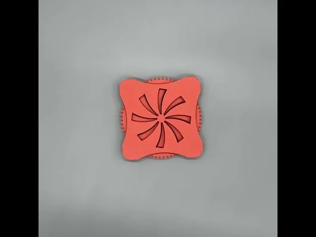 Spinning Fidget Wheel Hand Spinner Kinetic Coaster video thumbnail