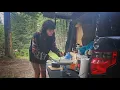 Download Lagu hiking to a plane crash + car camping and sunrise