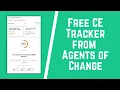 Free Agents of Change Continuing Education Tracker - Try it Today