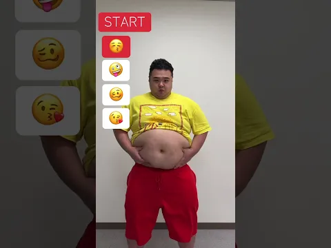 120Kgデブのお腹でスタートダンス