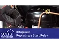 How to Replace a Refrigerator Compressor Start Relay