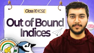 Out of Bound Index in Java Arrays Easy Explanation for ICSE Class 10