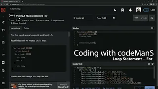 Codewars 8 kyu Training JS Loop Statement -For Javascript