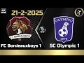 Download Lagu FC Bordeauxboys 1 -  SC Olympic 1  (21-2-2025)