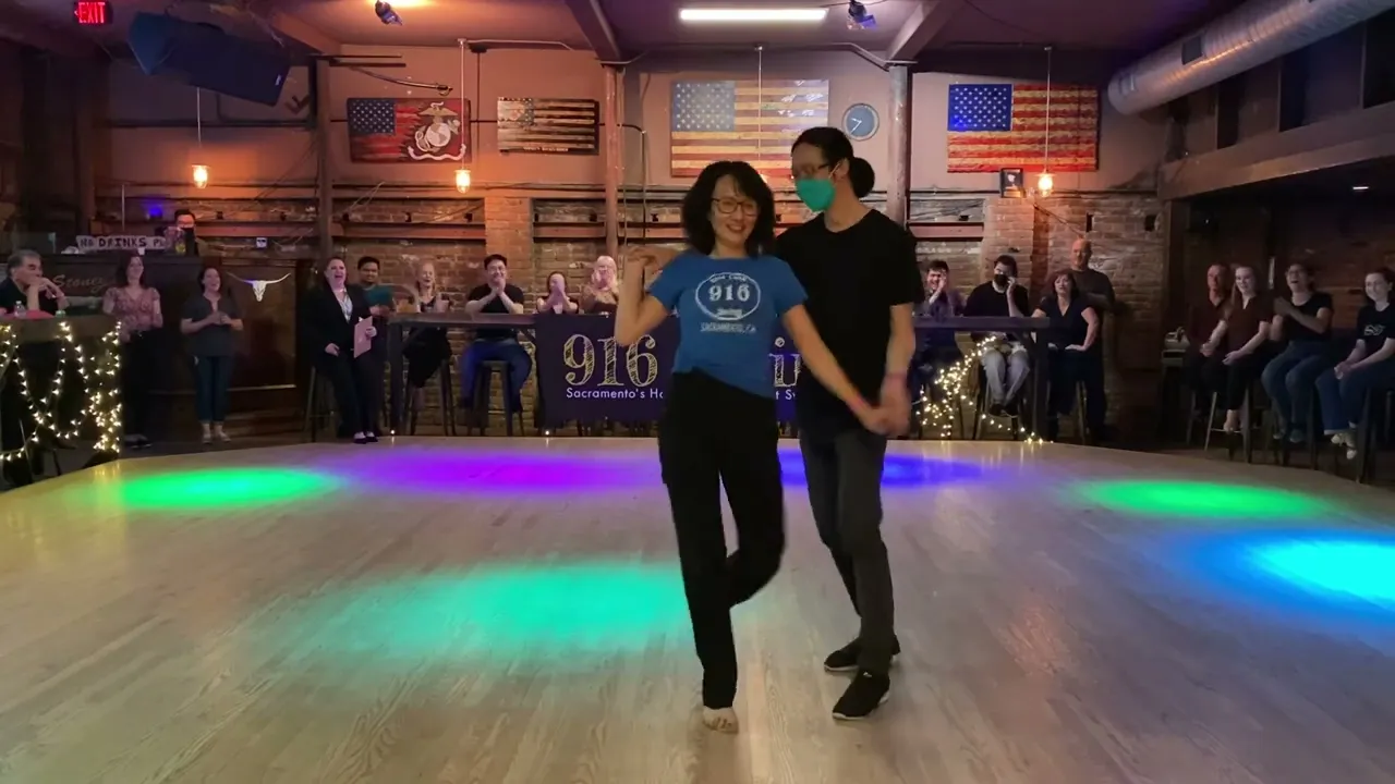 J&J Finals 2nd place @ 916 Swing - John Su & Rong Liu (2/7/23)