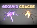 Unity VFX - Ground Cracks Fissure Hole Effect Tutorial