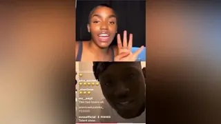 father dmw twerking for eva apio on instagram live