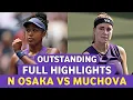 Download Lagu Naomi Osaka vs Karolina Muchova Sensational Competition Tennis Highlights - Before us Open 2025 