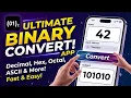 Binary convert app