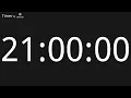 21 Hour Countdown Timer