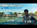Lagu 9 UTR (13yr Old) vs 7 UTR (27yr Old) Tennis Match