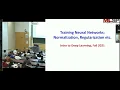Lecture 8 Training Neural Networks Normalization Regularization etc