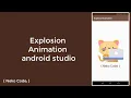 Explosion Animation android studio