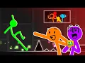Animation vs Geometry Dash AvG Reacts