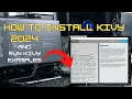 Kivy How to Install and Run in Windows 2024 With Examples