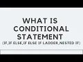 C Programming in Gujarati - What is Conditional Statement if if else if nested if