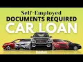 3 Major Documents Required for Car Loan for Self-Employed - Car Loan Documentation-Dialabank Car Loan