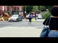 Dancing Brooklyn crossing guard