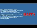 skinnyfabs - happy (audio)