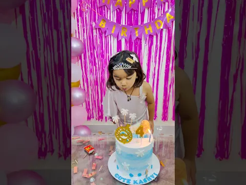 Celebrated Kashvi’s 4th Birthday 🎁 🎂