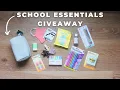 BACK TO SCHOOL ESSENTIALS SURVIVAL KIT GIVEAWAY 2020