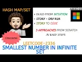 Smallest Number in Infinite Set 3 Approaches MICROSOFT Leetcode 2336 Live Code