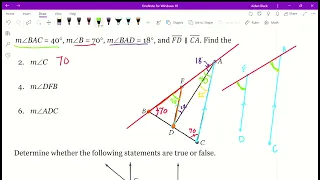 3 3 HW - Angles Formed by Parallel Lines Q 1-6