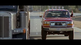black dog motorcycle chase scene 1080p