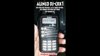 ht alinco dj crx1 lepas batrei reset seting direct rpu tone power l m h radio fm hscounterpluss