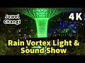 Jewel Changi Airport :: The Rain Vortex light and sound show
