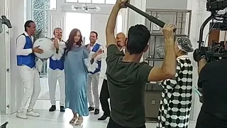 كواليس مسلسل من شارع الهرم إلى لحظة دخول كريمة بيت عبلة 