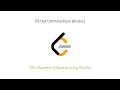 Implement Queue using Stacks LC232 - Arabic
