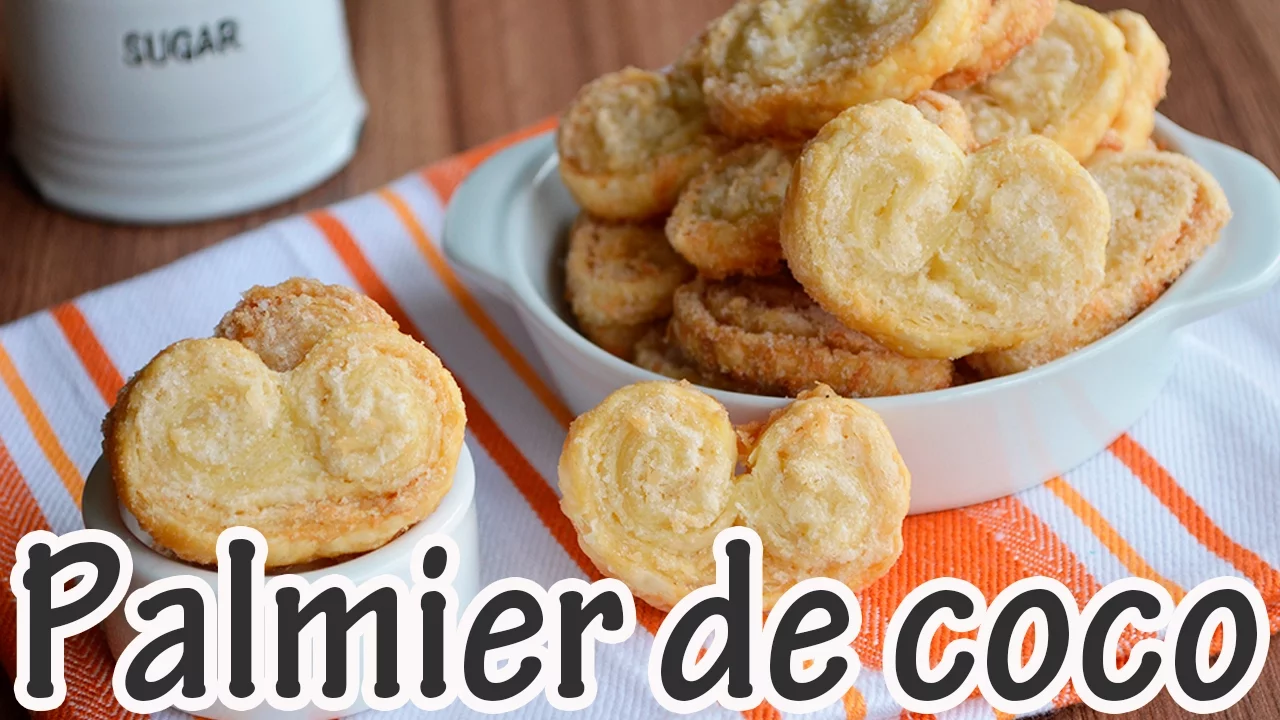 PALMIER DE COCO I RECEITAS E TEMPEROS
