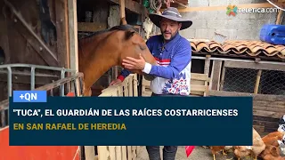 "Tuca", el guardián de las raíces costarricenses en San Rafael de Heredia
