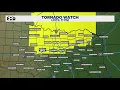 DFW Weather Tracking supercells severe storms and tornado chances as they move across North Texas