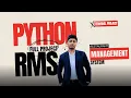 Python project Restaurant management system RMS OOP project