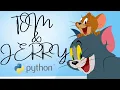 TOM AND JERRY USING PYTHON PYTHON TURTLE GRAPHICS PYTHONJI